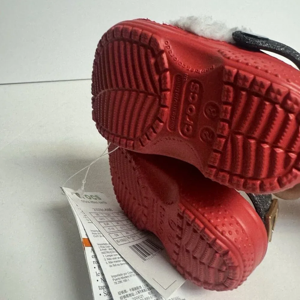 Crocs Littles Clog Red Size 2-3 Toddler